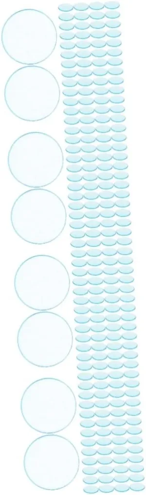 Bingo Markers Plastic Counting Chips for Games Educational Activities Math Practice Versatile Game Tokens Transparent Lake 400pcs distribute Translucent 