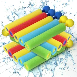 Blaster Soaker Guns paradigm 16 Pack, Water Guns Foam Squirt Guns Swimming Pool Beach Outdoor Toys Summer Party Games for Boys Girls Lehoo Castle Water 