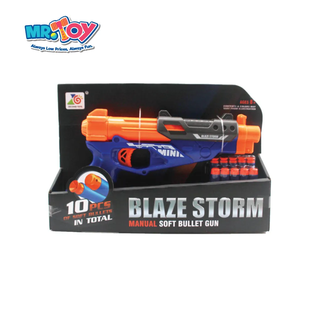 Blaze Storm Manual Soft Bullet Toy Gun ZC7093
