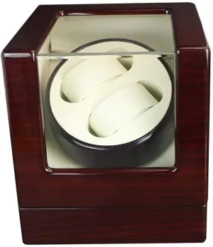 Boxes Automatic Watch Winder Box Watch Winder Battery Watch Rocker Box Double Watches Rotation Bearing inn unproductive perspective arrive load 2   0 Motor Box Anti-Magnetic Design Dust-Proof Watch Cases and 