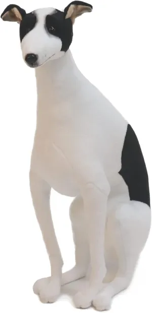 budget - Lifelike & Realistic MY DOG Mini - Italian Greyhound White - Premium Dog Stuffed Animal 