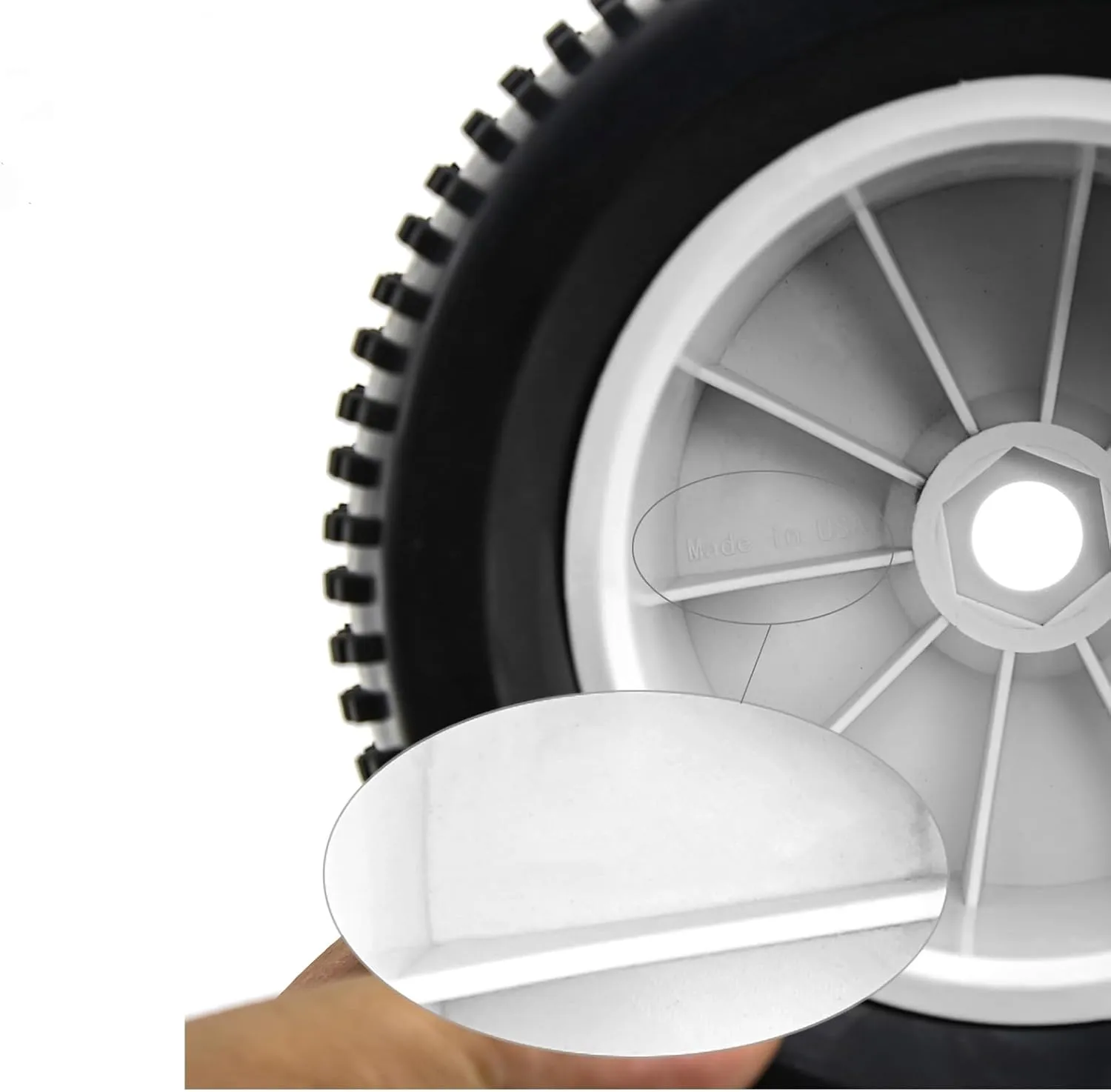 Buggy Truck Car Traxxas Arrma Kraton Typhon 6S 3S Talion 6S Losi 8ight HPI Vorza Flux Kyosho trifle rebellious Hobao 4PCS (White) 1/8 RC Off Road Racing Truck Tires OD 5.51" and Wheels Rims 17mm Hex for 1:8 