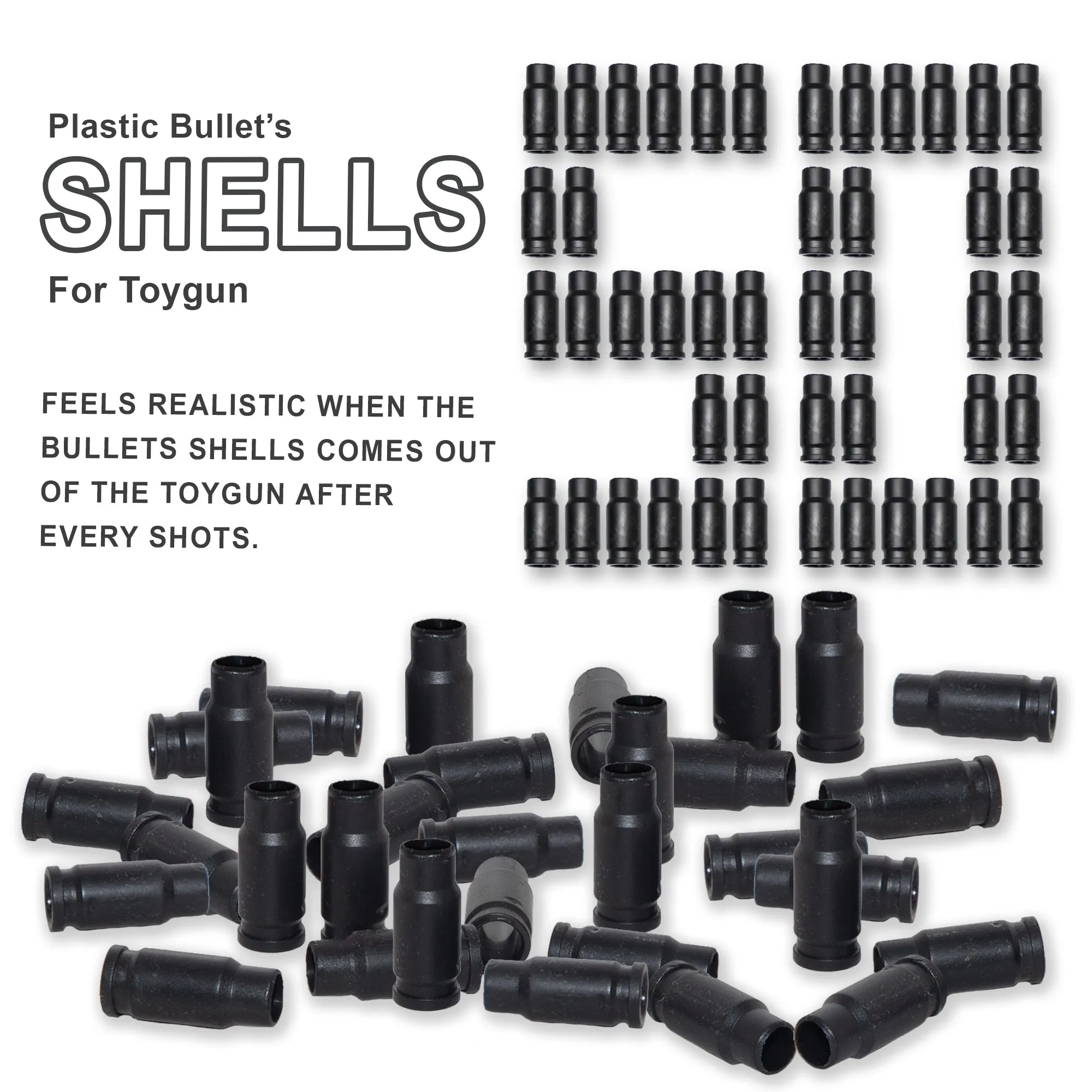Bullet Shells for Jump Ejecting Action Toys | Toys for kids