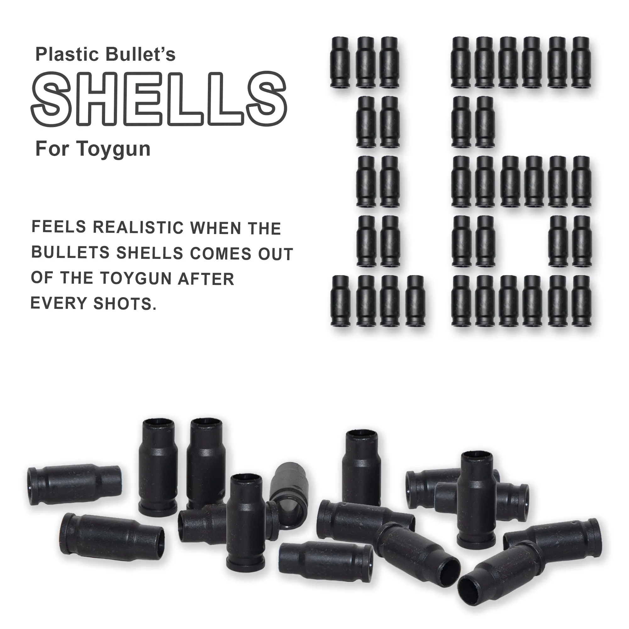 Bullet Shells for Jump Ejecting Action Toys | Toys for kids