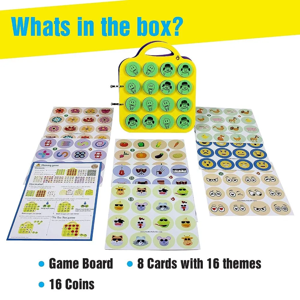 Butterfly Edufields Memory Matching Games
