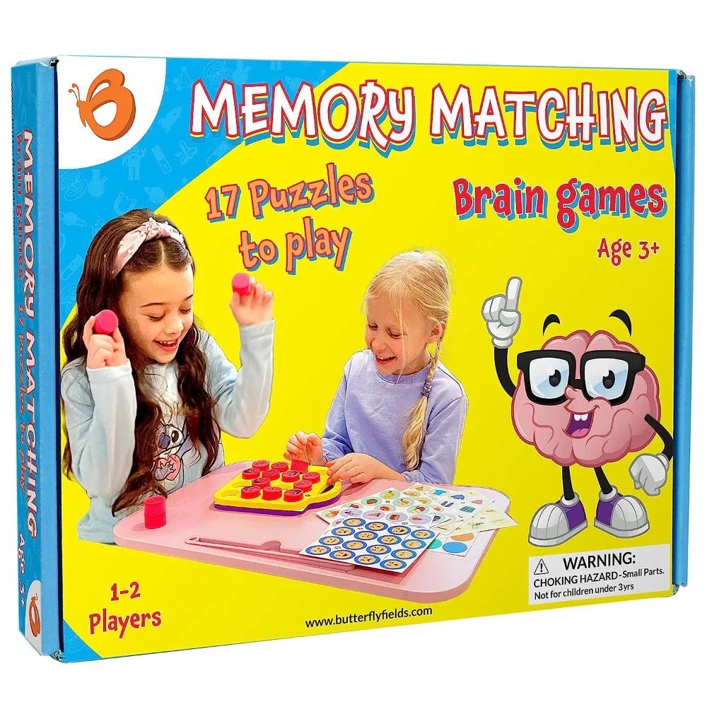 Butterfly Edufields Memory Matching Games