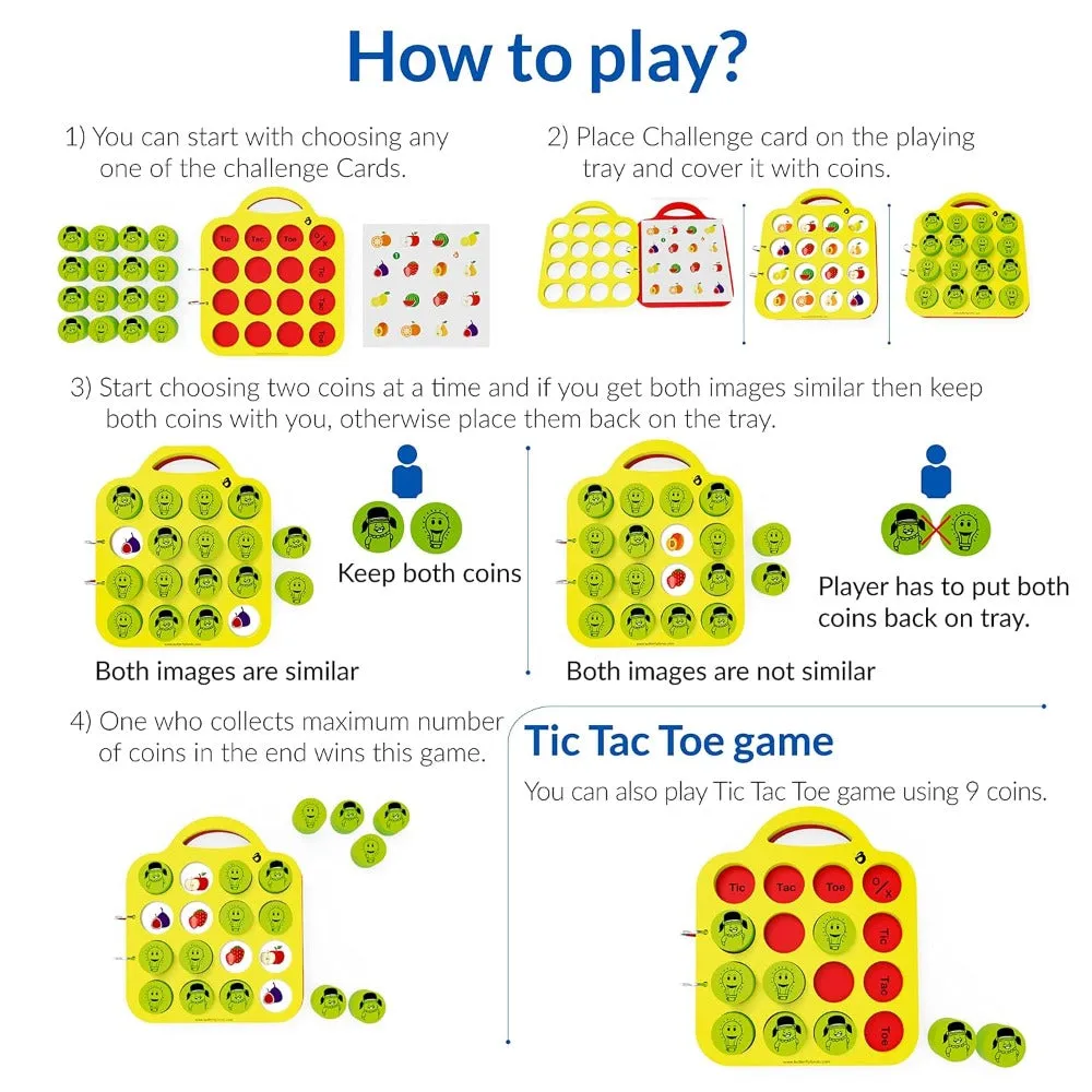 Butterfly Edufields Memory Matching Games