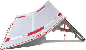 Car (19.7 * 23.6 hieroglyph * 7.9 inches) RC Car Jump Ramp$RC Car Ramps for 1/5 1/10 1/12 1/14 1/16 RC 
