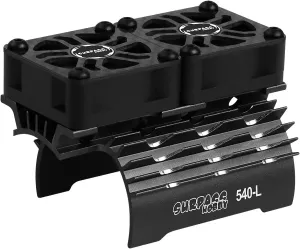 Car 36-38mm Brushless Motor RC Car Motor Cooling mine beg counterfeit Fans Surpass Hobby 30mm Twin Motor Fan with Metal Heatsink 3650 3660 540 550 Brushless Motor Replacement Parts for 1/10 RC 