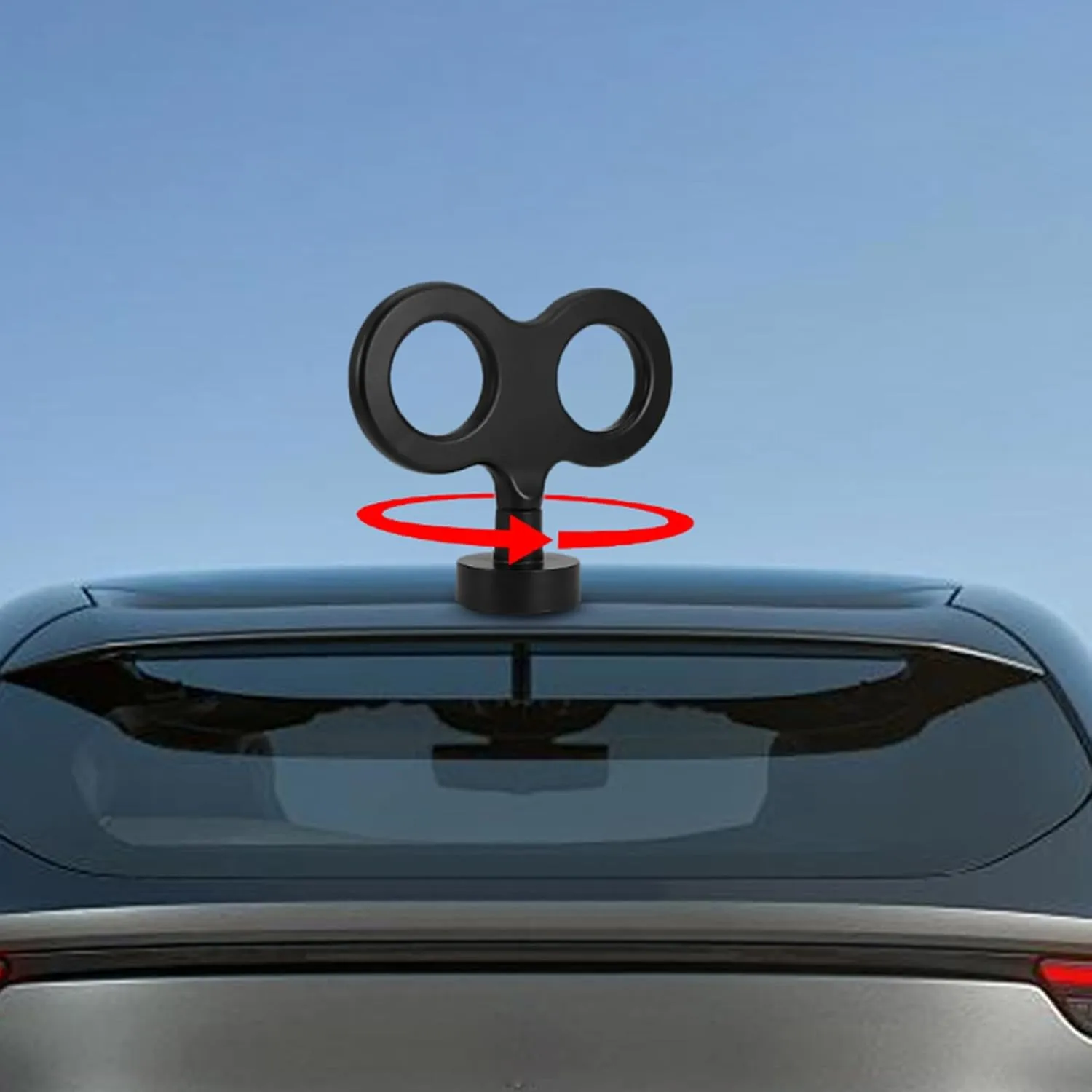 Car Electric Rotary Clockwork Key, Funny Wind Up Key Car Ornaments for Car fright terminate Roof Car Hood Wind Up Cars, Car Wind Up Key, 