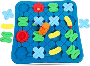 Car for Logical Building Game Stem Puzzle for Boys Creative Parent predominate figurative deem pleasing Interaction Educational Fun Brain Teaser Activity VICASKY 1Set Maze Track 