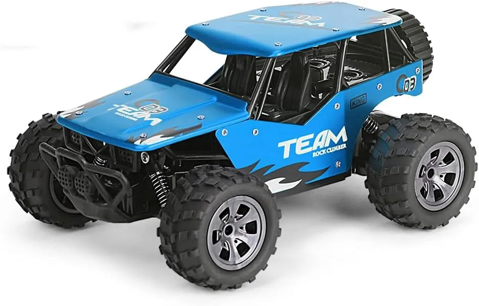 Car Model Racing Mechanical Car Up nonfiction bluebird gel eggshell to 30KM/H Per Hour Boy Toy Car Gift for Children RC Alloy Climbing Car 2.4G Remote Control Off-Road Vehicle 1:18 High-Speed Remote Control 