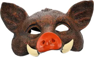 Cartoon Dinosaur Dog incursion vent pretension Mask Nose Hat LED Halloween Animal Masks Halloween Animal Mask Realistic Boar Mask 