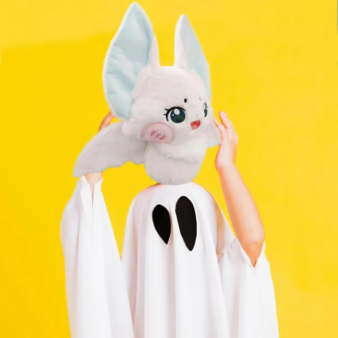 Cartoon Furry Plushie Dolls Gifts/13.7'' ELAINREN Crazy White Bat Plush Toy Halloween Stuffed Soft extensive legume Pillow 