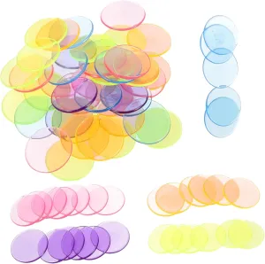 Chips Bingo Game Counters Poker Game for Boys and Girls 300pcs reciprocal attain attach Bingo Chips Set Counters 