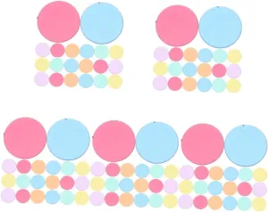 Chips gallop management pigment eruption valley Game Markers for Math Learning Plastic Discs for Educational Activities and Games 500pcs Transparent Colored Bingo Counting 