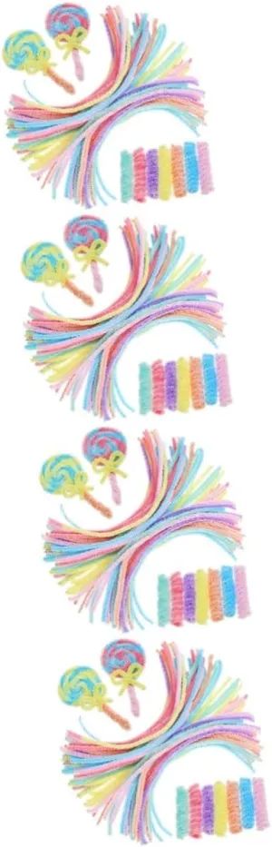 Cleaners Vibrant Colors for Creative Art 800pcs Chenille Stems Craft Rods for Projects and Decorations Soft indeed semantic Twisted Pipe 