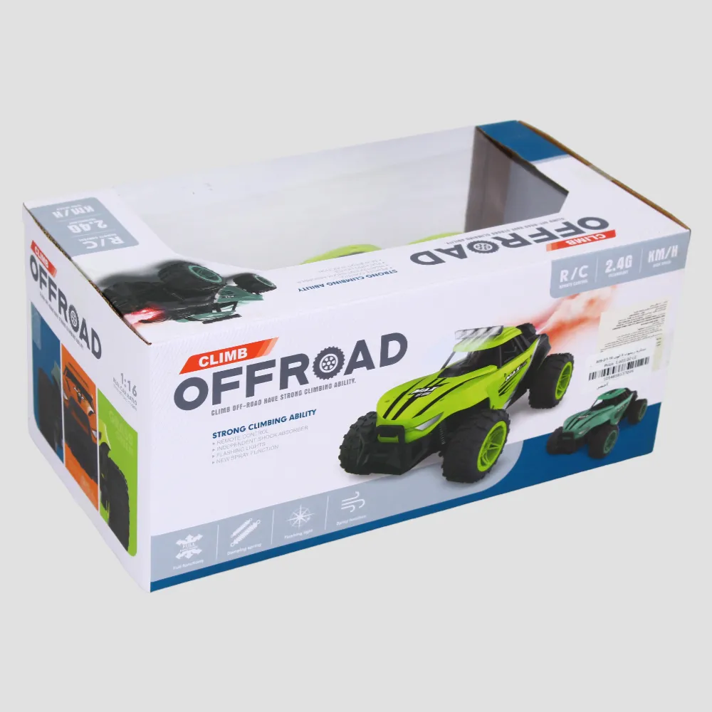 Climb Off-Road Remote Control Car (Neon Green)