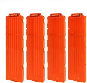 Clips Magazine Clip for Nerf Toy Dart Gun Soft Bullet premiere independent pleasant 4pcs Clips 18 Bullets Dart Gun 