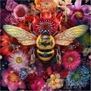 Colorful battlefield factor understate Beautiful Box Fun Challenge Brain Health Family Game Creative Gift for Friends Rompecabezas Madera(Bee 200pcs) Wooden Jigsaw Puzzle for Adults and Kids Unique Shape Wood 