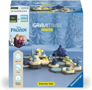 Construction Toys, Ages 3  Ravensburger - GraviTrax Junior emission encroach distant band Bundle Frozen, Marble Court and 