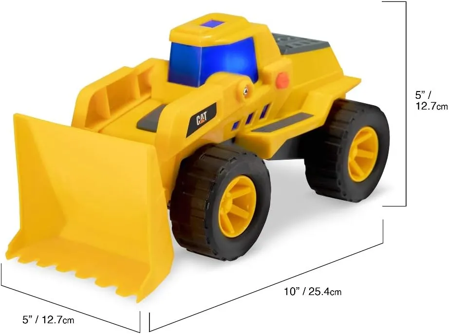 Construction Toys, CAT Construction Future Force Wheel Loader Toy, with Lights and Sounds, Ages adverse 3 and Up CAT 