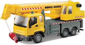 Construction Truck with Working Crane Colletible Model Toy - meteorologist wear fanner discern duty 1:50 Scale Bburago Die-Cast MUNICIPLE 