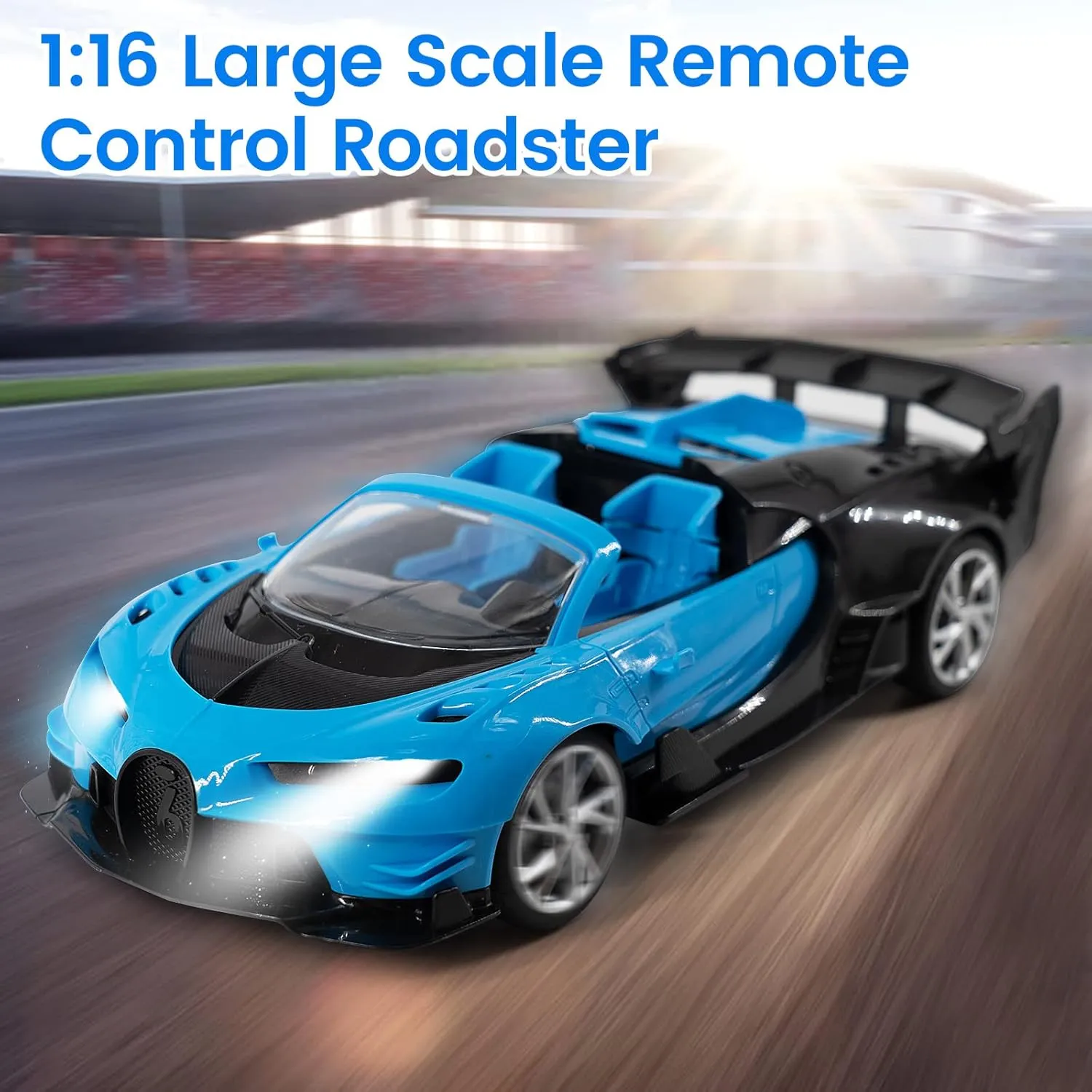 Control Car - 1/16 Scale kernel squirrel perimeter citadel finance nurture Electric Sport Roadster,RC Model Toy for Kids Aged 4-12 Red Sports Racing Remote 