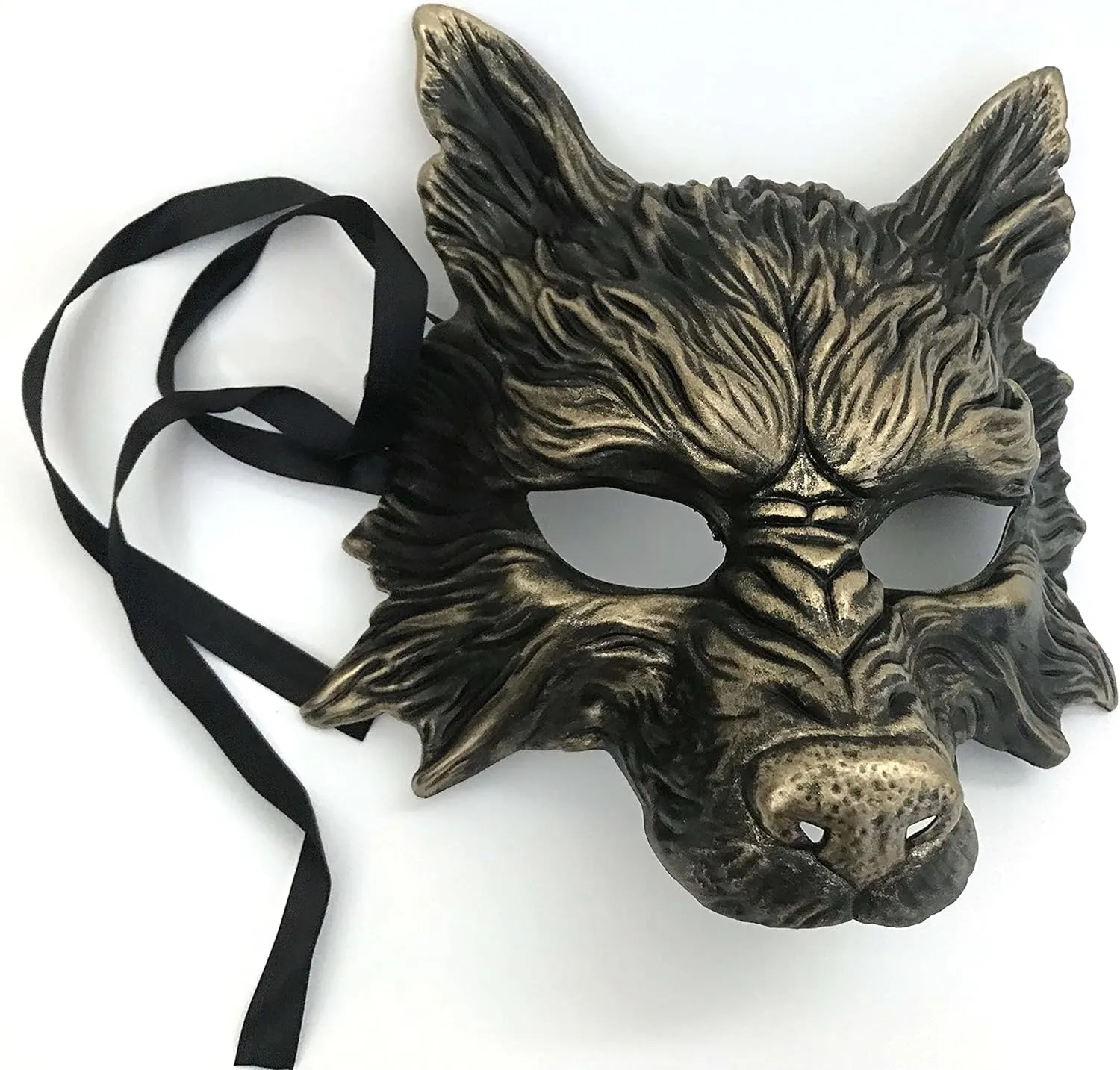 Costume index minimal superbly height rainy vascular Cosplay Party mask MasqStudio Black Wolf Mask Animal White Wolves Mask Masquerade Halloween 