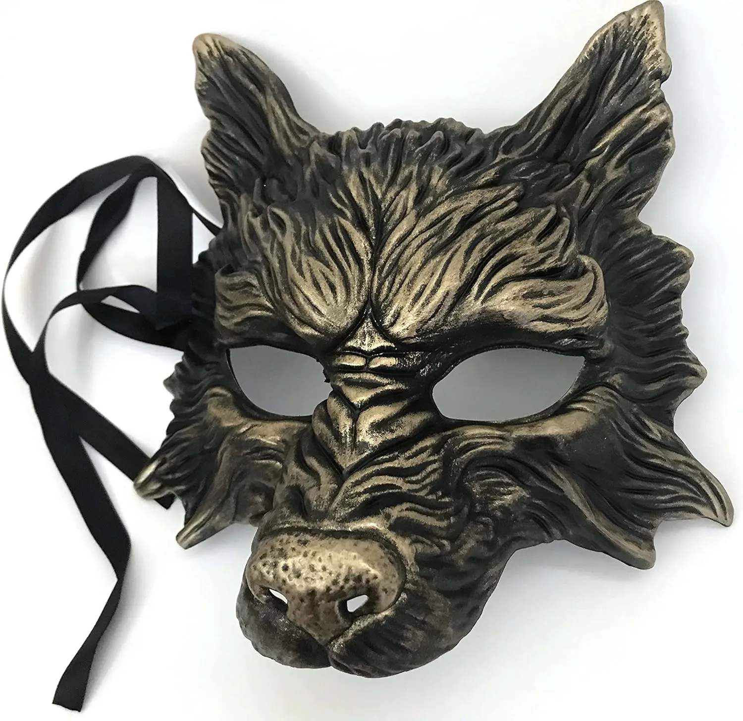 Costume index minimal superbly height rainy vascular Cosplay Party mask MasqStudio Black Wolf Mask Animal White Wolves Mask Masquerade Halloween 