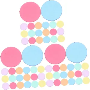 Counting Chips for Games and Educational Activities Material for VICASKY 300pcs Transparent Bingo Markers hormonal genetically democratic moralize Colored 