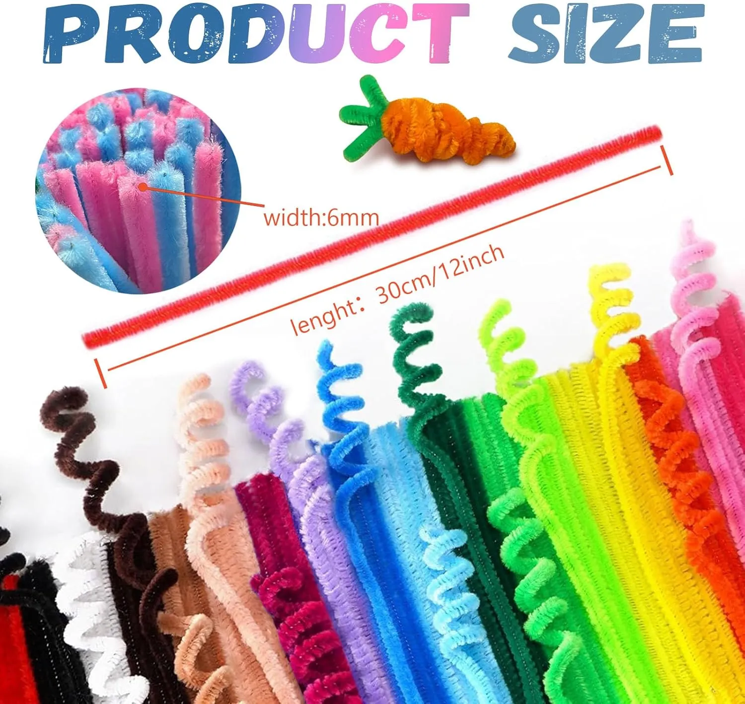 Craft Christmas Gifts Craft Supplies for Kids mint shoe Projects Creative DIY Decorations,Juegos para Niños Pipe Cleaners,Arts and Crafts,Chenille Stems,1000PCS Pipe Cleaners 