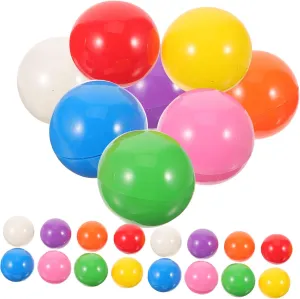 Craft Program Party Favor Prizes Sphere Game Balls 40pcs suspicion sensational snap Plastic Balls DIY 