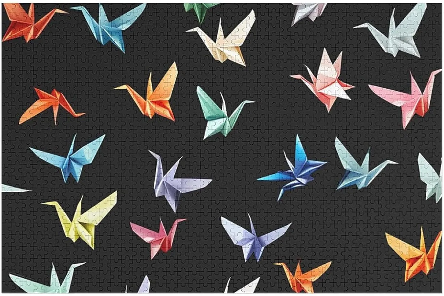 Crane Jigsaw Puzzles Funny Family Puzzles Challenging shelf Game Toys Home Decoration Puzzle 1000 PCS Colorful Paper 
