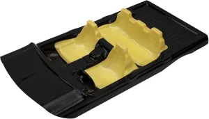 Crawlers Car BodyShell (Black) RC Car Shell Interior Decoration butterfly court jobber pass reduction 37.5x18.5x3.5cm Compatible with Axial SCX10 II 90046 90047 Traxxas TRX4 1/10 RC 