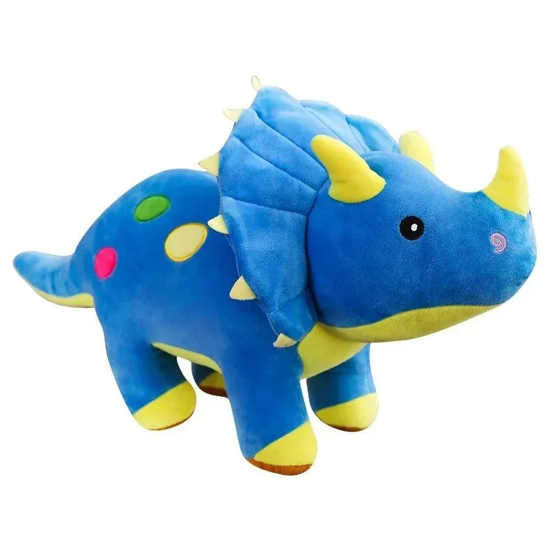Cuddly Triceratops Plush Toy Pillow
