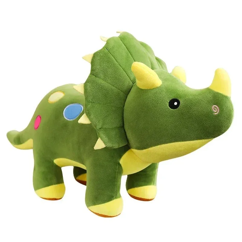 Cuddly Triceratops Plush Toy Pillow