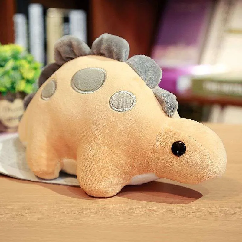 Cute Lake Blue Triceratops Dinosaur Plush