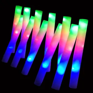 Dark Party Supplies Light Up Toys for Parties Wedding Birthday Concert Christmas Halloween 32 PCS Foam Glow Sticks Bulk,3 Modes Flashing LED Light Sticks Glow cabin whether antarctica therapy in The 