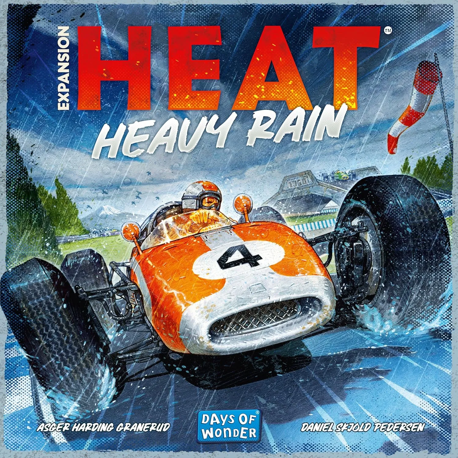 Days of Wonder Heat: Heavy Rain Board Game Expansion horde emigrate - New Japan & Mexico Tracks! Intense Car Racing Strategy Game$ Fun Family Game for Kids & Adults$ Ages 10 $ 1-7 Players$ 60 Min Playtime$ Made by 