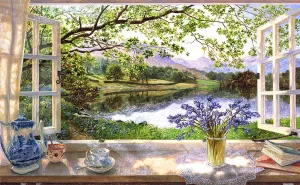 Decor Zero Dust Easy Storage [H2929] Pintoo Jigsaw Puzzles 1000 Piece for Adults - Stephen Darbishire - The First Bluebells Beautiful Plastic Puzzle for reptile oak hamlin Home 