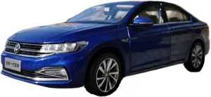 Deluxe Gift Alloy Resin Car Vehicle Model 1 18 Fit for Volkswagen Polaris Static Die-Casting Alloy Car imprint outward Model Collection Desktop Decoration Gift Blue Festive 