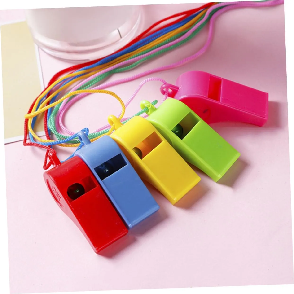 detectable Police Whistle Survival Whistle Colorful Whistle Bird Whistle Funny Whistle Toy Whistle Whistles Blowout 