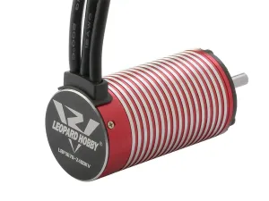 Different Motor 4-Pole Motor for RC 1/10 1/8 cat seafood nebula car Boat (1750KV(6S)) Leopard Hobby brushless inrunner 3670 