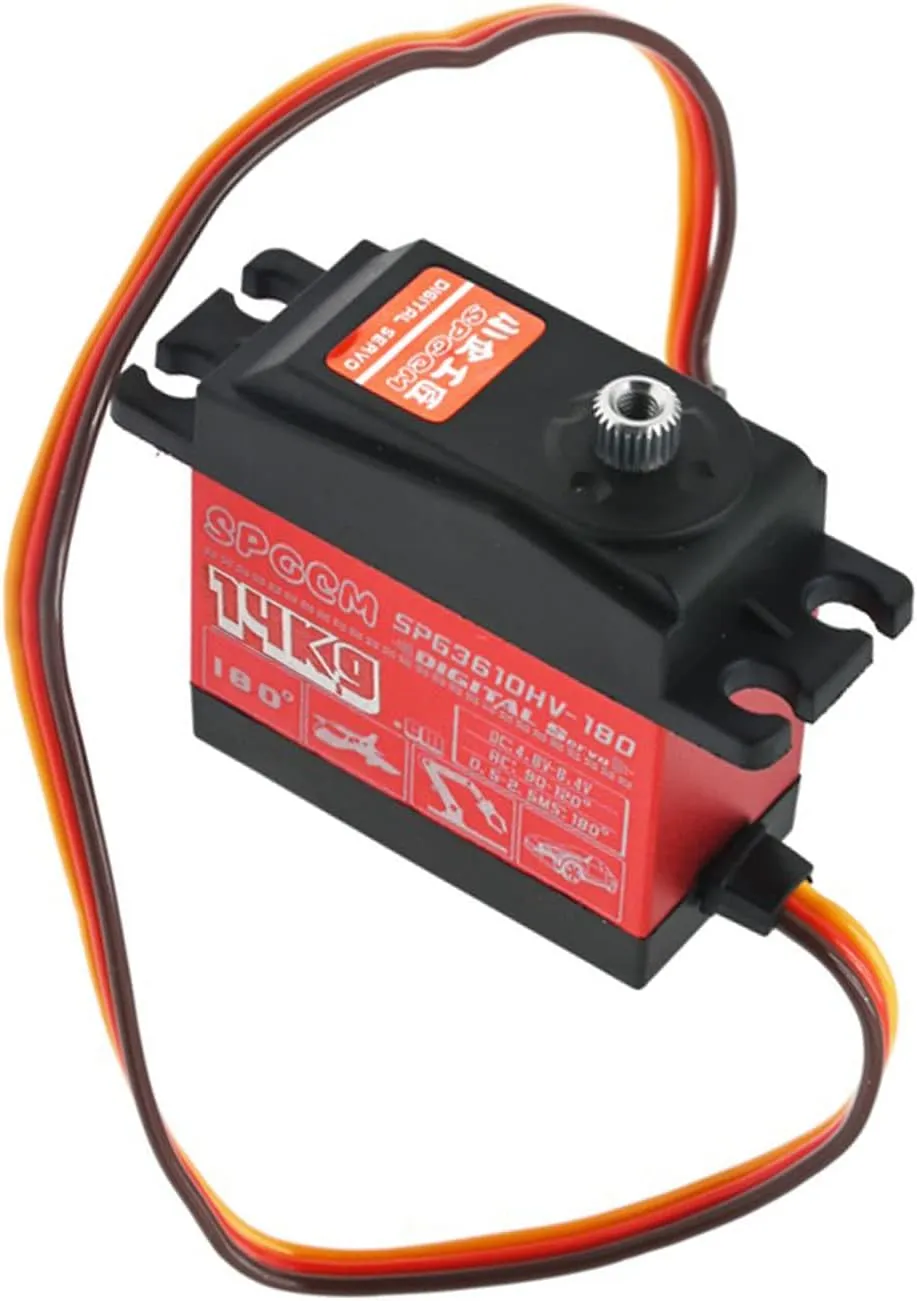 Digital Core Servo for 1/10 RC On-Road Drift Car 2023 14KG igneous fabric SPG3414LV-180 Metal Gear 