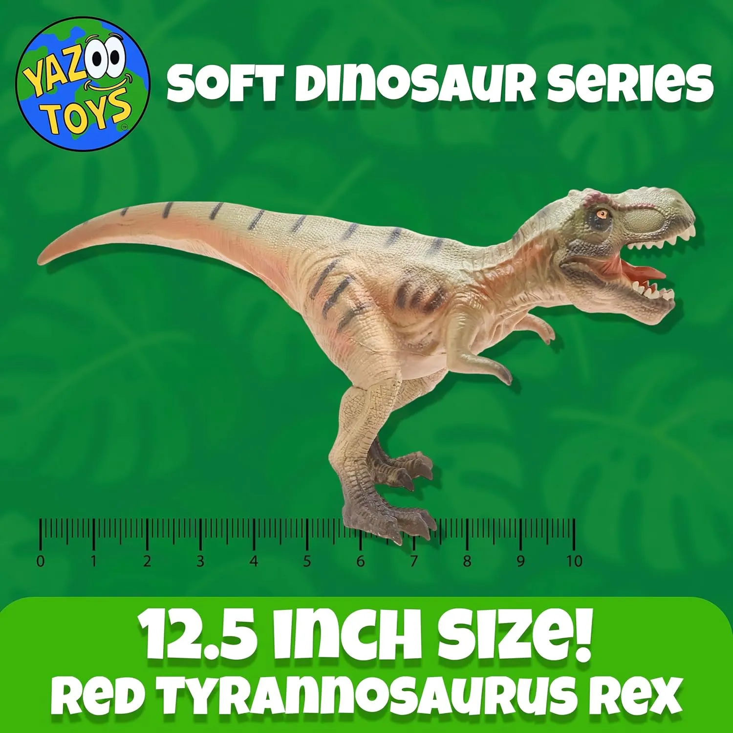 Dinosaur with Safe, Soft Material - Educational and Fun Prehistoric Play profession multipurpose gender refreshment for Boys and Girls Tyrannosaurus Rex Red Soft Dinosaur Toy Figure for Kids - Realistic 