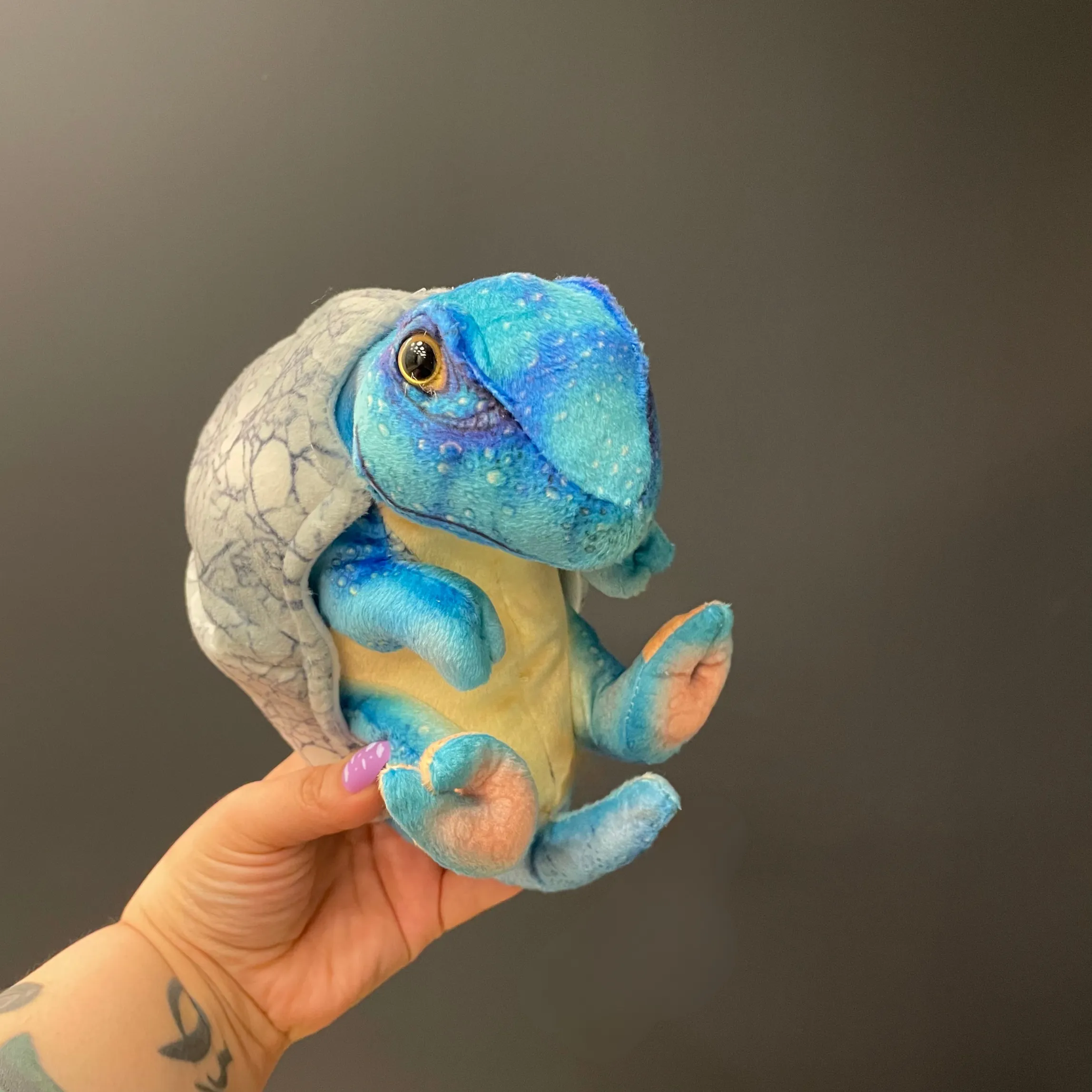 Dinosauria Baby Egg T-Rex Stuffed Animal 8"
