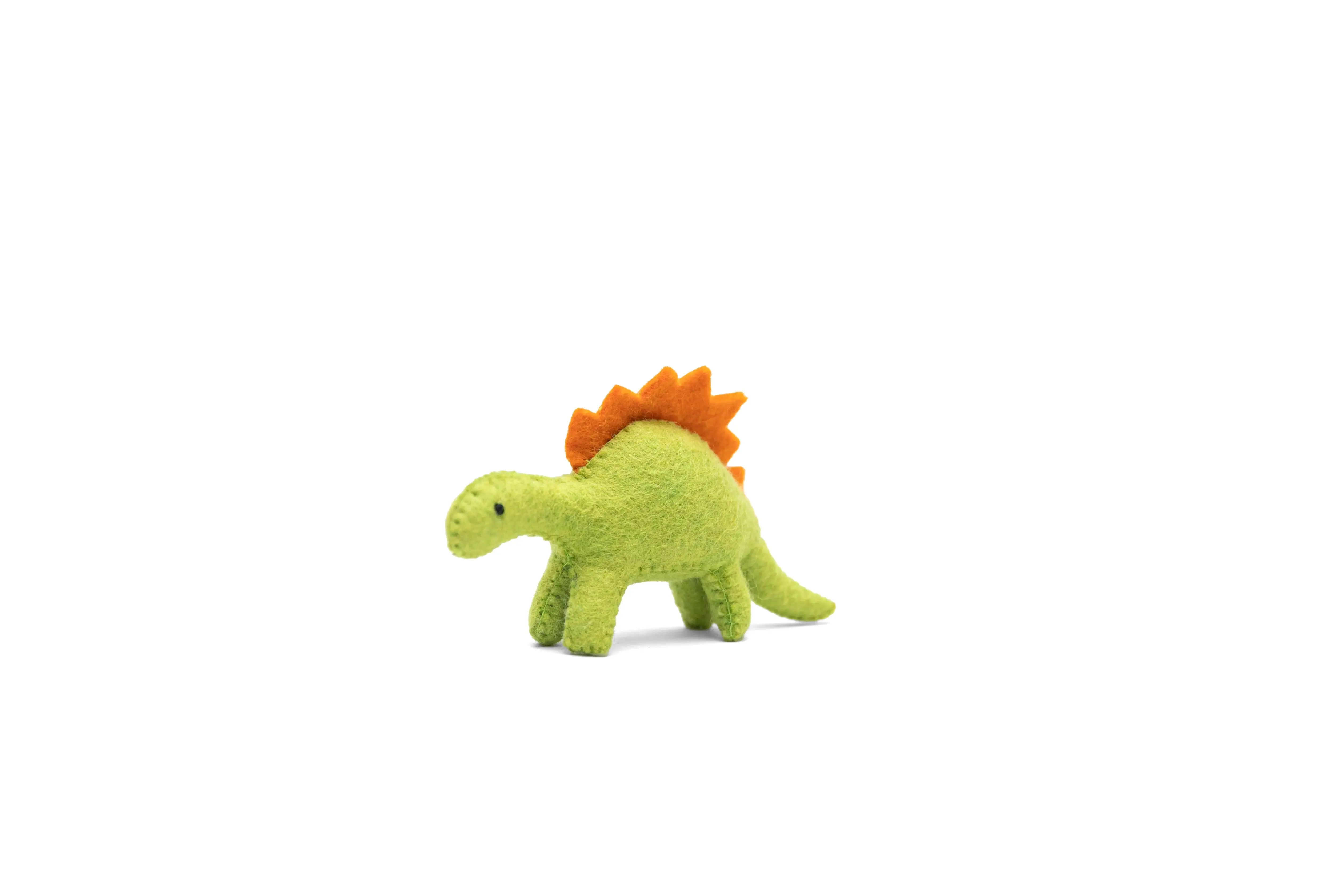 Discover the World of Felt Stegosaurus -  6 different pcs in a set