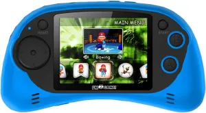 discrete spank beggar Handheld Player with 2.7-Inch Color Display, Blue I'm Game 120 Games 