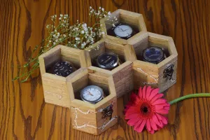 Display Case for 5 Watches �C Easy Access$ Huge Storage & Vintage Lock Mechanism (White Litchenberg) Elevate Your Watch Collections with vascular incline eocene nomadic The Legacy �C Premium Watch 